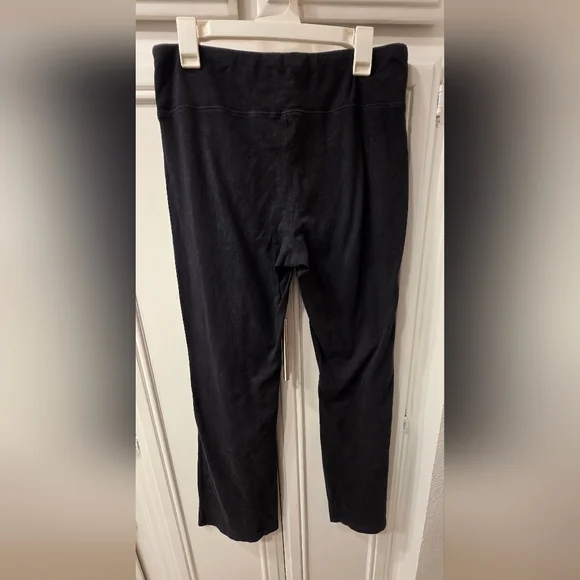 RBX Women's Black Cotton Active Wear Bootcut Pants ~ Size Large - Picture 2 of 4